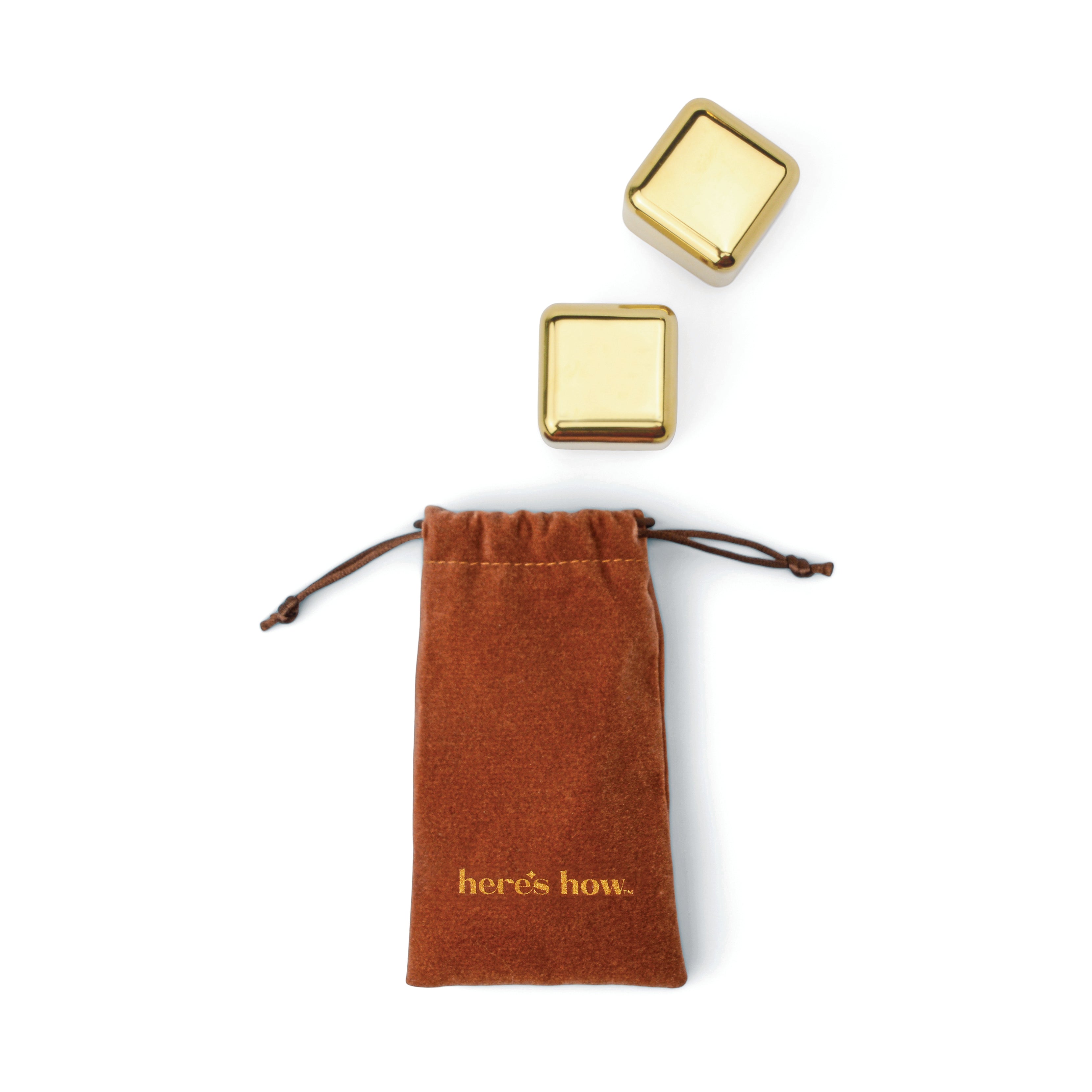 Set da 2 Raffreddatori per Cocktail - The Ruby in Oro