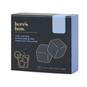 Set da 2 Raffreddatori per Cocktail - The Ruby in Argento