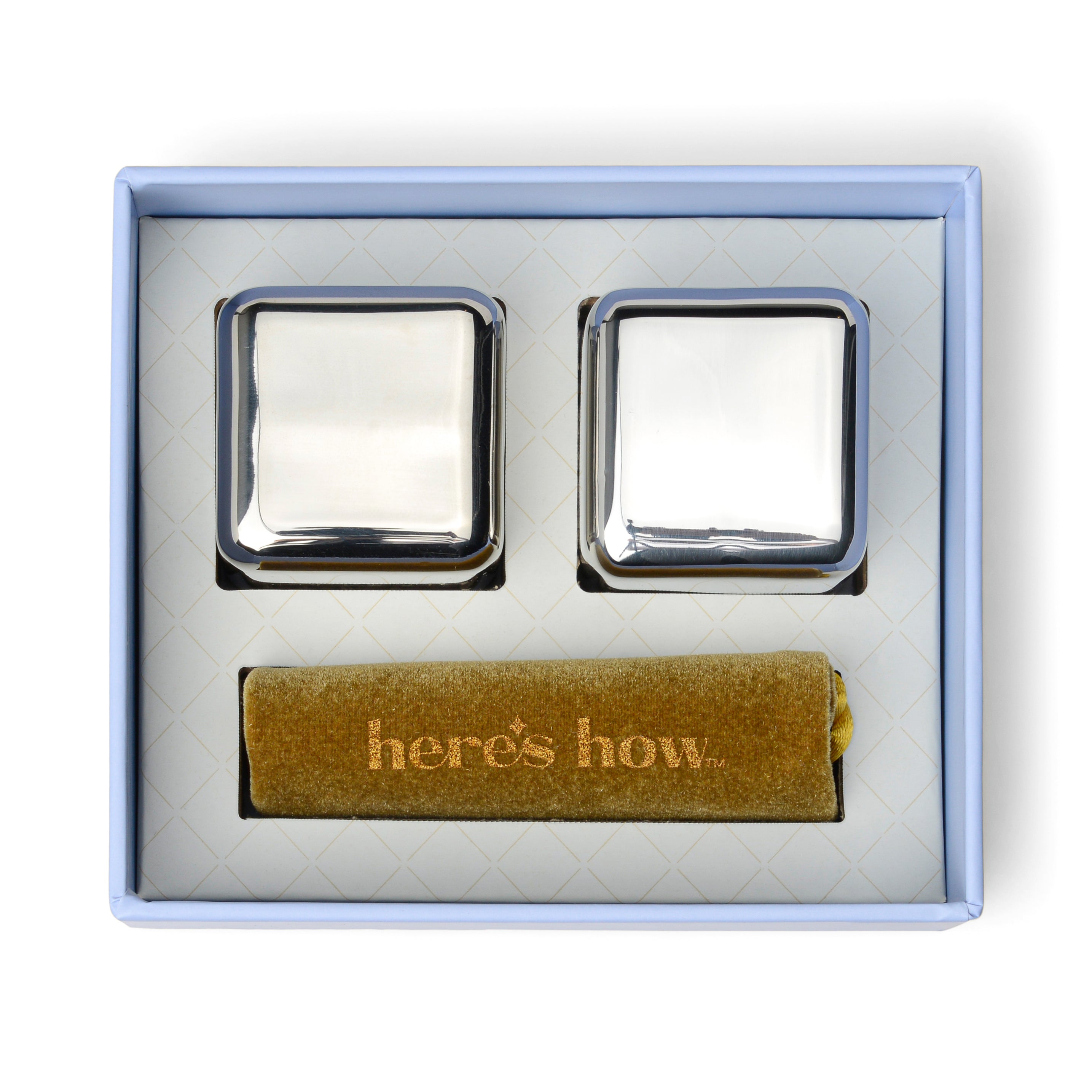 Set da 2 Raffreddatori per Cocktail - The Ruby in Argento