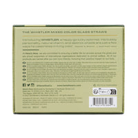 Cannucce di Vetro Colorate Whistler - Set da 6