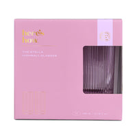 Bicchieri Highball in Vetro The Stella - Set da 2 - Lilla