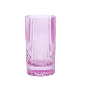 Bicchieri Highball in Vetro The Stella - Set da 2 - Lilla
