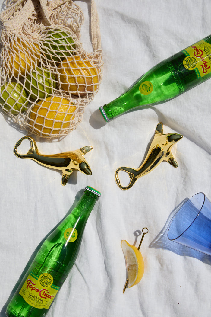 Apribottiglie Foca -  The Blu - Colore Oro