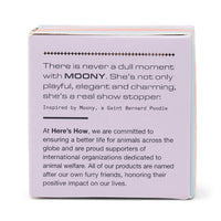 Tappo per Bottiglia Moony in Vetro - Lilla