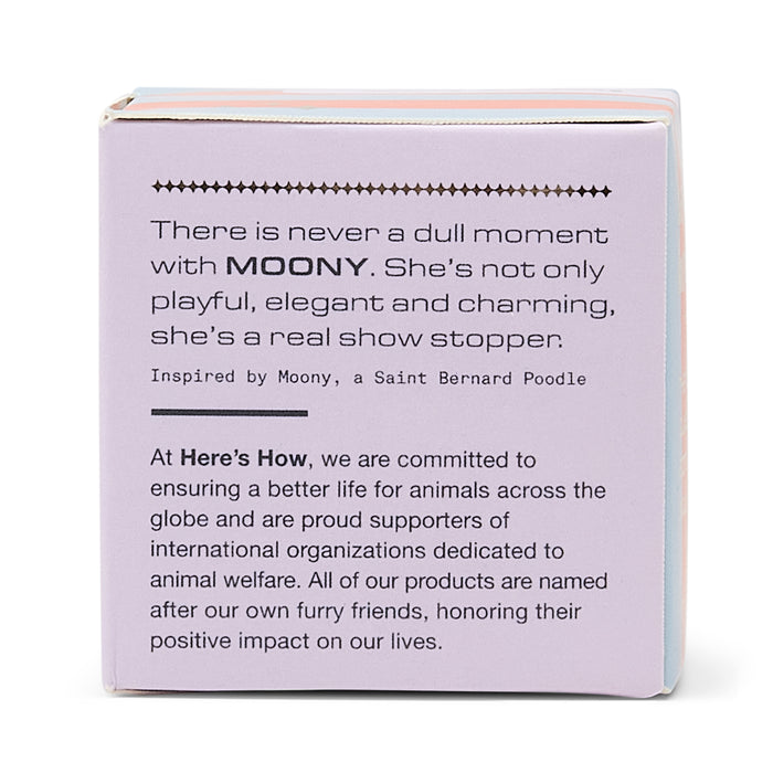 Tappo per Bottiglia Moony in Vetro - Lilla