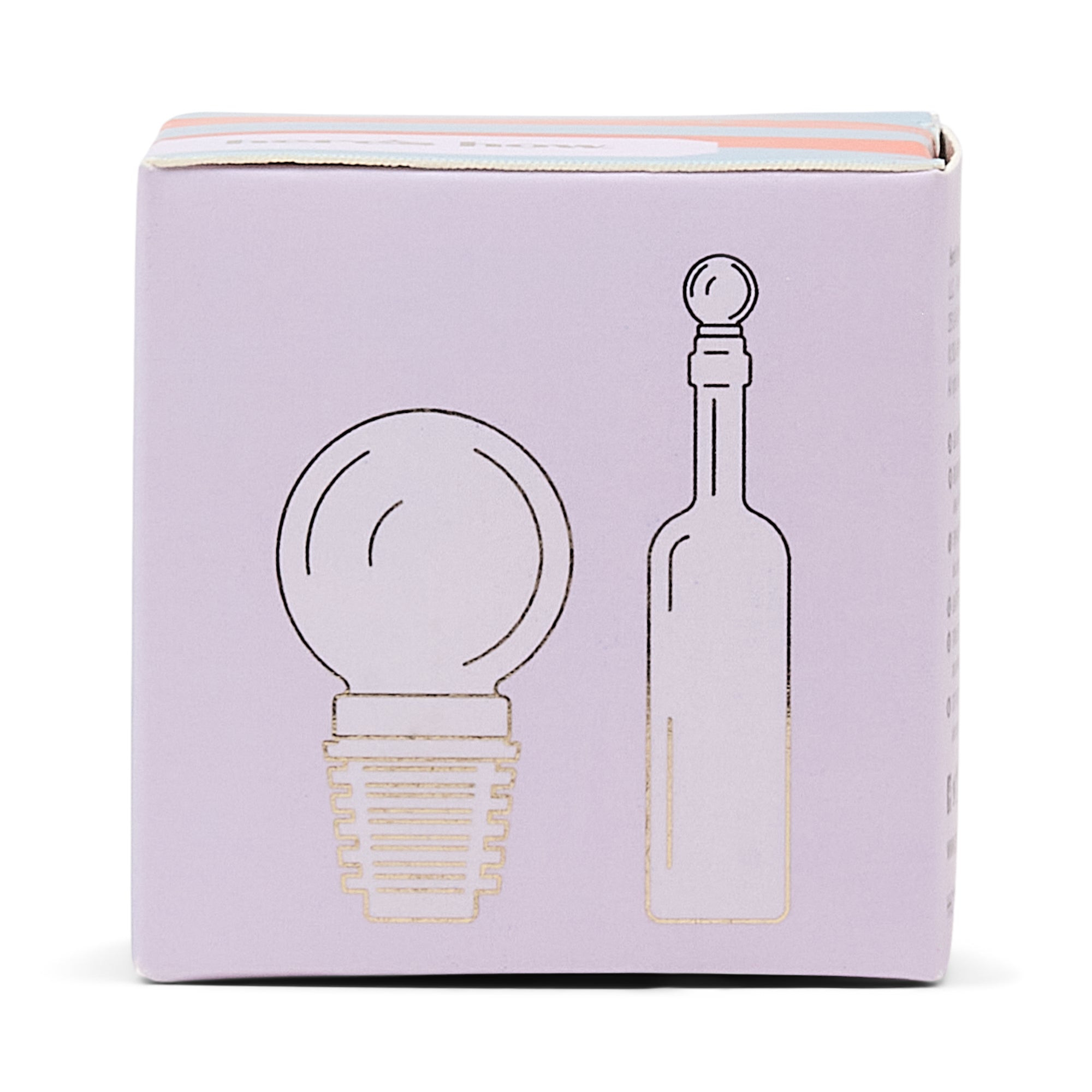 Tappo per Bottiglia Moony in Vetro - Lilla