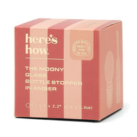 Tappo per Bottiglia in Vetro Moony  Colore Ambra