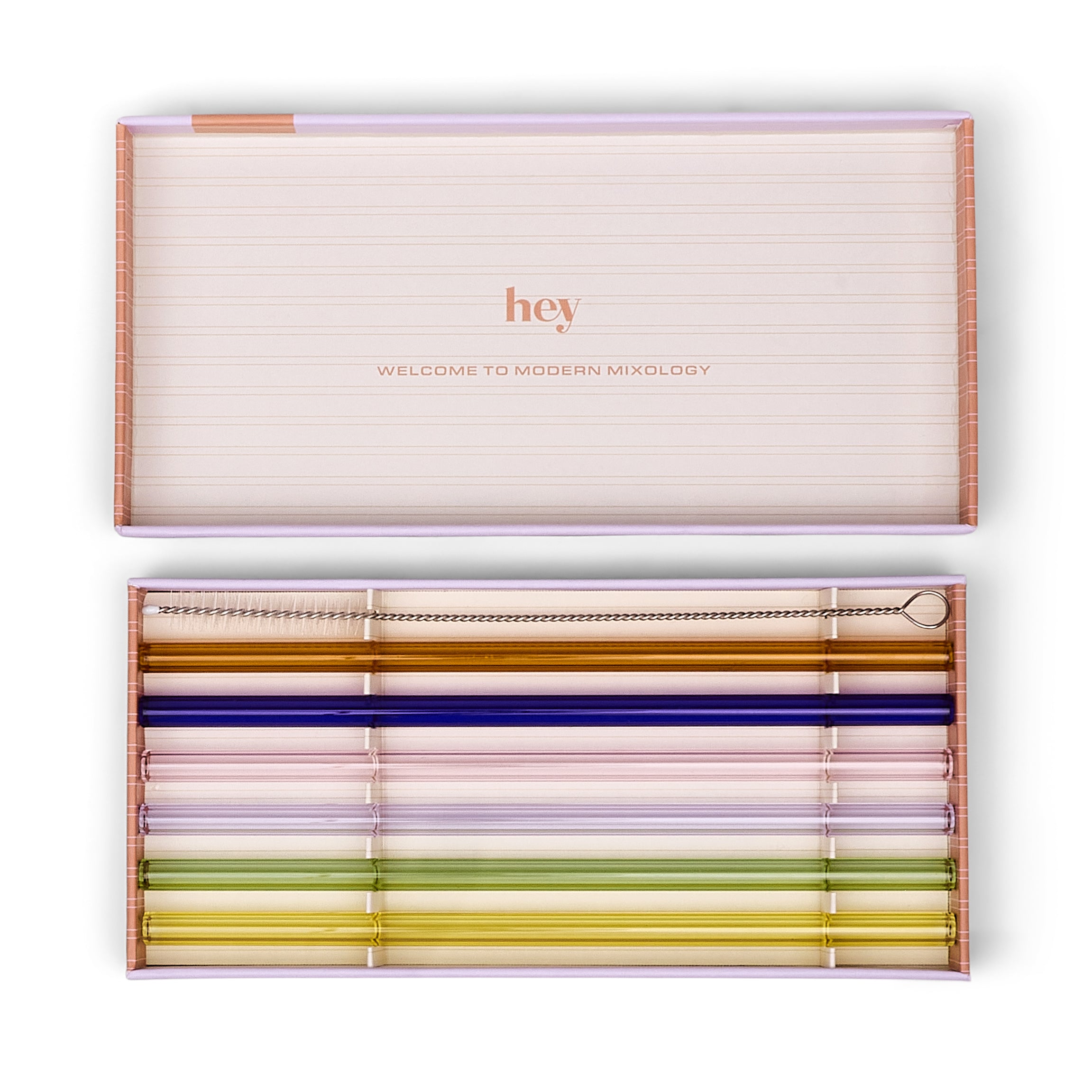 Cannucce in Vetro" Danny" Set da 6