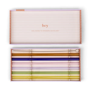 Cannucce in Vetro" Danny" Set da 6