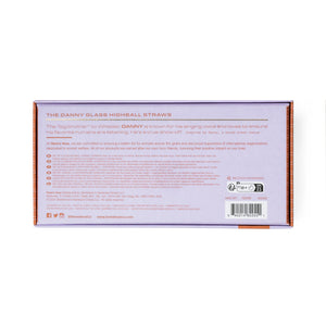 Cannucce in Vetro" Danny" Set da 6