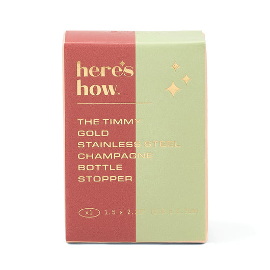 Tappo per Champagne Timmy - Colore Oro