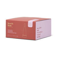 Sottobicchiere per vino Izzy - Lilla e Ruggine