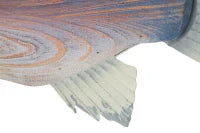 Scultura Pesce Cm  60X10X44