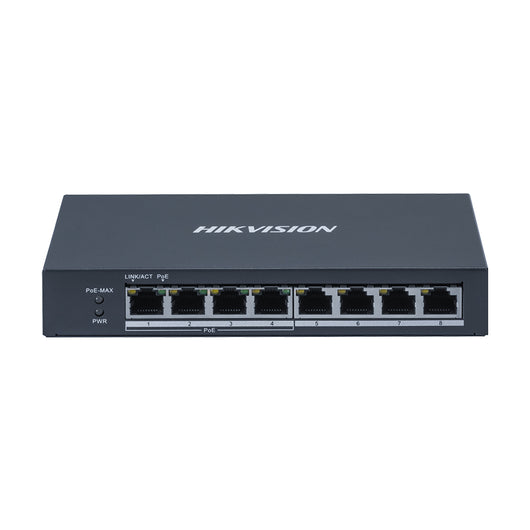 HIKVISION DS-3E0508P-O - SWITCH 4 GIGABIT POE PORTS