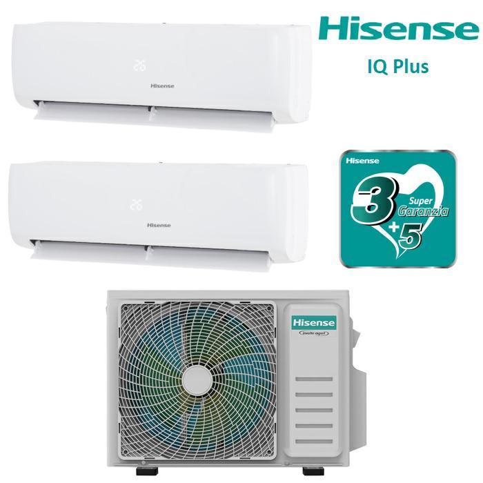 HISENSE DUAL SPLIT 12000+9000 iQPLUS WIFI A++/A+ CJMR0902G/CJXR1202G