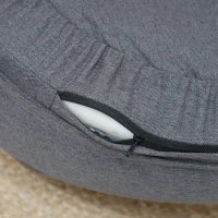 Cuccia Divano per Cani con Imbottitura, Lettino per Cani Taglia Grande e Media fino 25kg, 90x78x25cm, Grigio