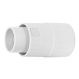 Raccordo dritto faeg ip65 per tubo guaina elettrica in tecnopolimero *** diametro 40 millimetri, confezione 1