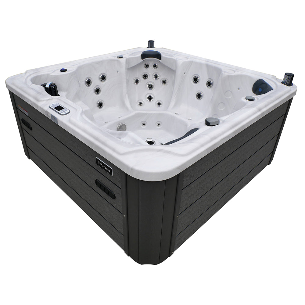 Minipiscina vasca idromassaggio 210x210x95 cm da esterno 6 persone | Garda