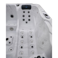 Minipiscina vasca idromassaggio 210x210x95 cm da esterno 6 persone | Garda