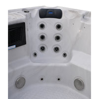 Minipiscina vasca idromassaggio 215x215x94,5 cm da esterno 7 persone | Garda