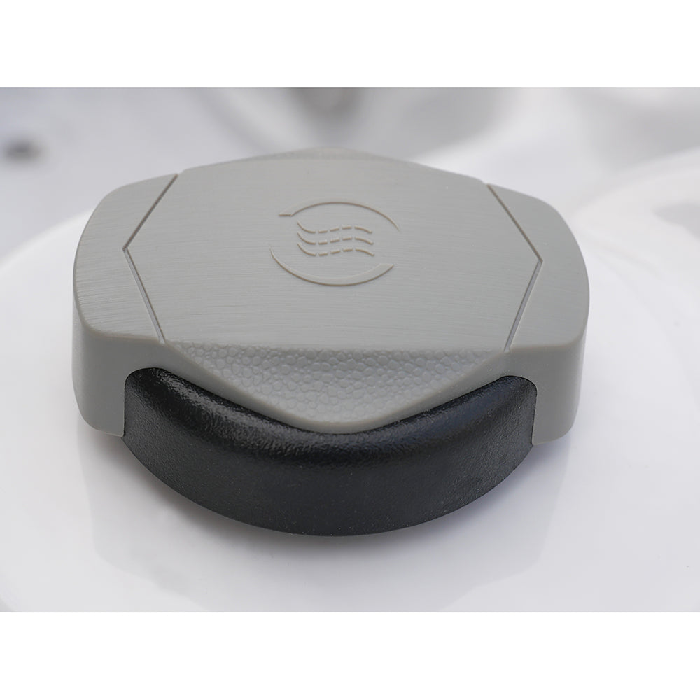 Minipiscina vasca idromassaggio 230x230x96 cm da esterno 5 persone | Erie