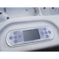 Minipiscina vasca idromassaggio 230x230x96 cm da esterno 5 persone | Erie