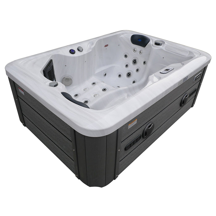 Minipiscina vasca idromassaggio 195x140x75,5 cm da esterno 2 persone | Duo