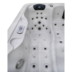 Minipiscina vasca idromassaggio 195x140x75,5 cm da esterno 2 persone | Duo