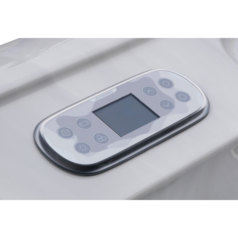 Minipiscina vasca idromassaggio 195x140x75,5 cm da esterno 2 persone | Duo