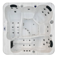 Minipiscina vasca idromassaggio 200x200x90 cm da esterno 5 persone | Bled