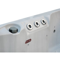 Minipiscina vasca idromassaggio 200x200x90 cm da esterno 5 persone | Bled