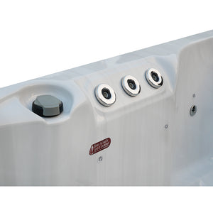 Minipiscina vasca idromassaggio 200x200x90 cm da esterno 5 persone | Bled