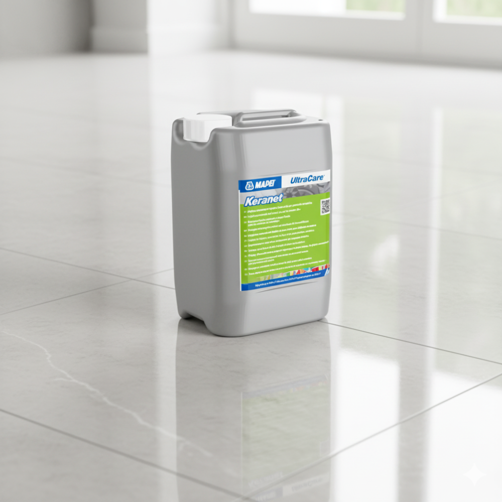 Pulitore concentrato liquido keranet per piastrelle e superfici 5 litri *** pezzi 2 pz, confezione 1