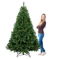 Boho - Albero di Natale con pigne in PVC ø142x240H cm, 1407 Punte