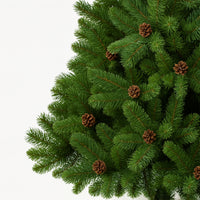 Boho - Albero di Natale con pigne in PVC ø142x240H cm, 1407 Punte