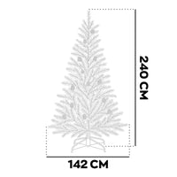 Boho - Albero di Natale con pigne in PVC ø142x240H cm, 1407 Punte