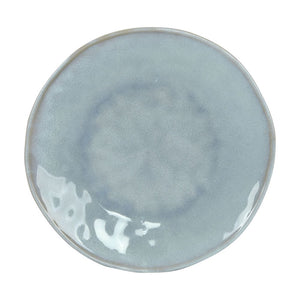 Set da 18 piatti in ceramica moderni blu