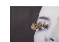 Stampa Su Tela Con Applicazioni Lady Dark Cm 80X2,8X80