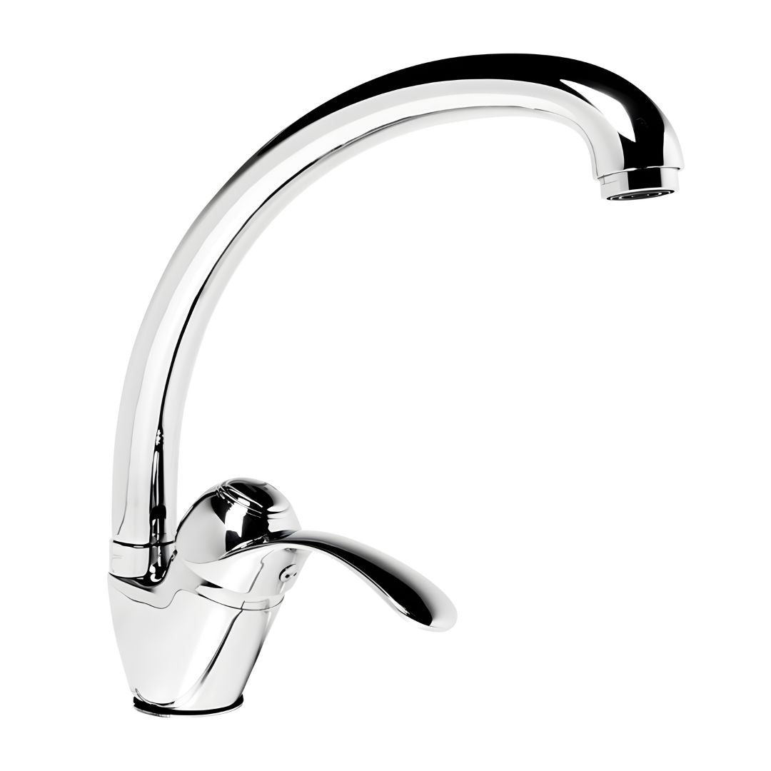 Miscelatore monoforo ottone per lavello cucina dublino erogazione orientabile *** confezione 1