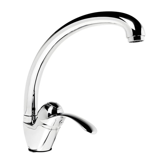 Miscelatore monoforo ottone per lavello cucina dublino erogazione orientabile *** confezione 1