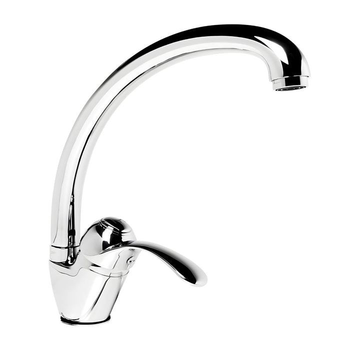 Miscelatore monoforo ottone per lavello cucina dublino erogazione orientabile *** confezione 1