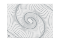 Radiatore elettrico fisso connesso WIFI con inerzia ceramica a secco 1000W ARIANE CONNECT orizzontale bianco