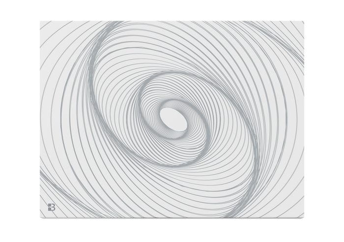 Radiatore elettrico fisso connesso WIFI con inerzia ceramica a secco 1000W ARIANE CONNECT orizzontale bianco