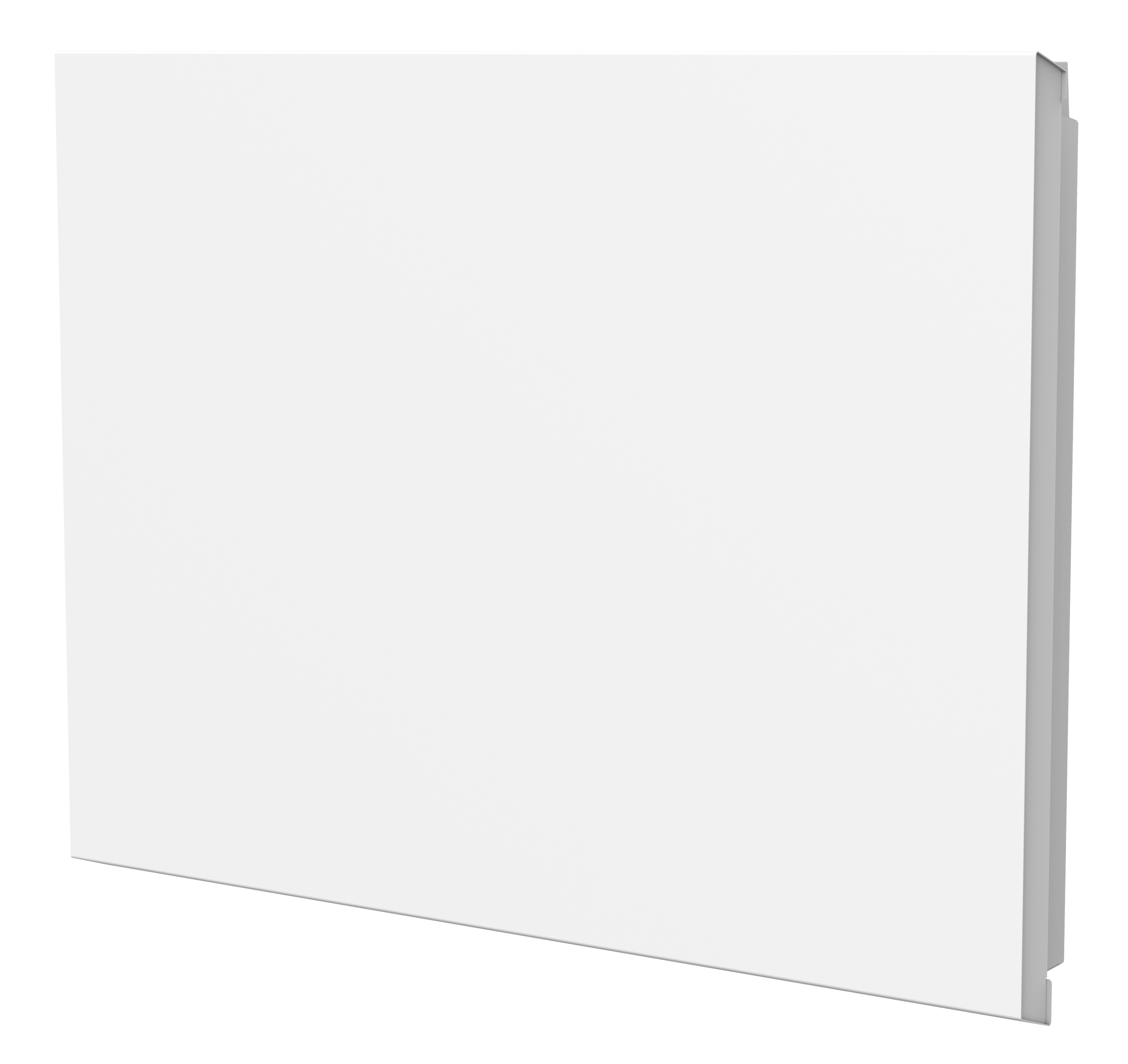 Radiatore elettrico fisso ad inerzia ceramica a secco 1000W NESSA orizzontale bianco