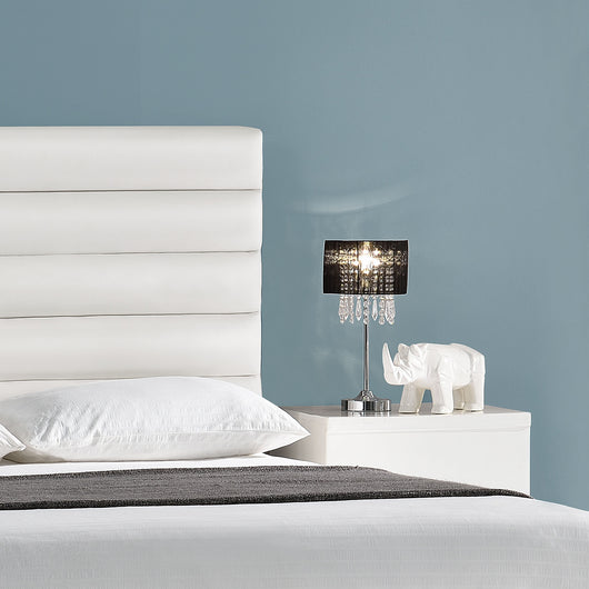 [lux.pro] Lampada da Tavolo - Bellevue - (1 x E14 Sockel)(40 cm x Ø 20 cm) Lampada da Comodino Lampada da Scrivania