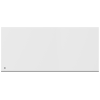 Radiatore elettrico fisso connesso WIFI con inerzia ceramica a secco 2000W NESSA CONNECT orizzontale bianco