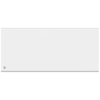 Radiatore elettrico fisso con inerzia a secco ceramica + pellicola 2000W FREYA orizzontale bianco