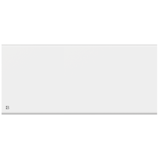 Radiatore elettrico fisso con inerzia a secco ceramica + pellicola 2000W FREYA orizzontale bianco