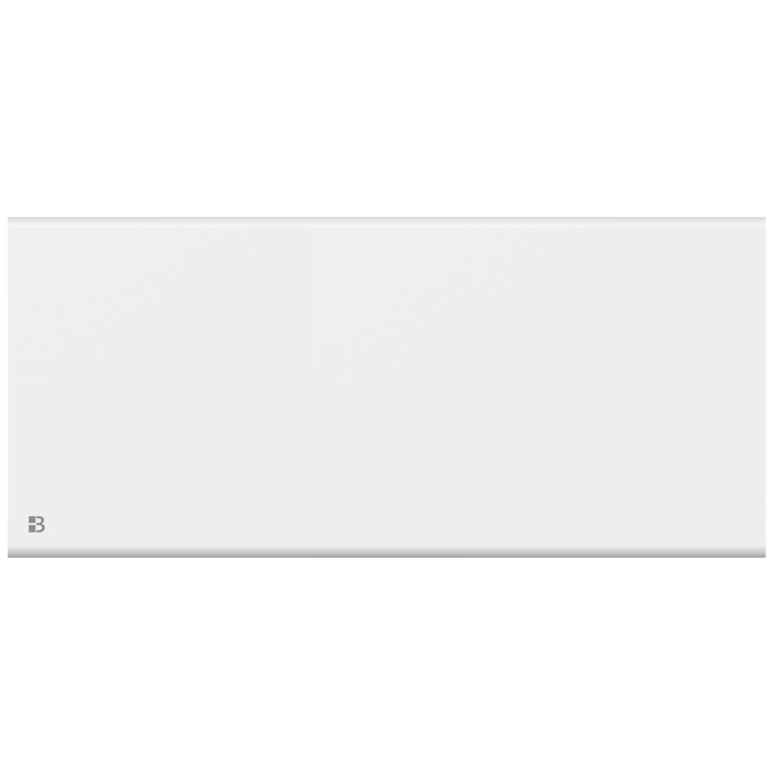 Radiatore elettrico fisso con inerzia a secco ceramica + pellicola 2000W FREYA orizzontale bianco