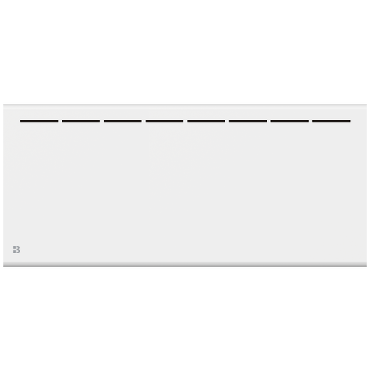 Radiatore elettrico fisso ad inerzia ceramica a secco 2000W ATLAS orizzontale bianco